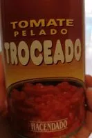 Mängden socker i tomate troceado