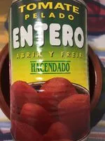 Mängden socker i Tomate pelado entero