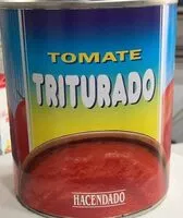 Mängden socker i Tomate triturado