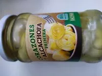 Mängden socker i Corazones de alcachofas