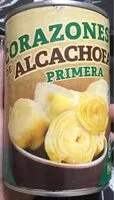 Mängden socker i Corazones de alcachofa primera