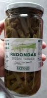 Mängden socker i Judías verdes redondas