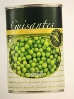 Mängden socker i Guisantes extra