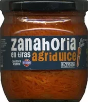 Mängden socker i Zanahoria en tiras