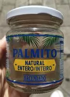 Mängden socker i Palmito