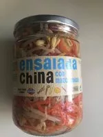 Mängden socker i Ensalada china con mazorquitas
