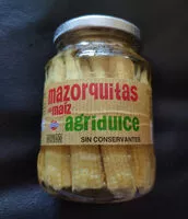 Mängden socker i Mazorquitas de maíz agridulce