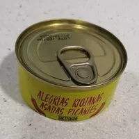 Mängden socker i Alegrías riojanas asadas picantes