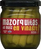 Mängden socker i Mazorquitas de maíz en vinagre