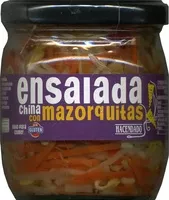 Mängden socker i Ensalada china con mazorquitas