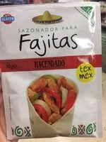 Mängden socker i Sazonador para fajitas