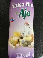 Mängden socker i Salsa fina con ajo