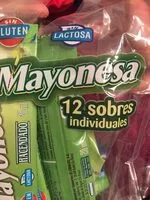 Mängden socker i Mayonesa 12 sobres individuales