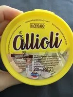 Mängden socker i Allioli