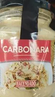 Mängden socker i Carbonara
