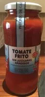 Mängden socker i Tomate frito sin azúcares añadidos