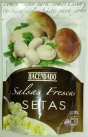 Mängden socker i Salsas frescas setas