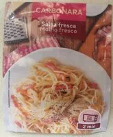 Mängden socker i Salsa fresca-Carbonara