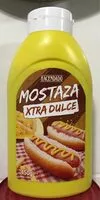 Mängden socker i Mostaza Xtra Dulce