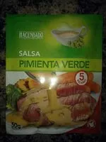 Mängden socker i Salsa pimienta verde
