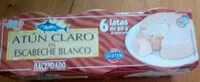 Mängden socker i Atún claro en escabeche blanco