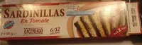 Mängden socker i Sardinillas en tomate