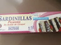 Mängden socker i Sardinillas