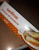 Mängden socker i Sardinas en salsa de escabeche