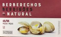 Mängden socker i Berberechos al natural