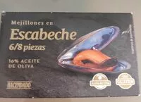 Mängden socker i Mejillones en Escabeche