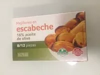 Mängden socker i Mejillones en escabeche