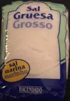 Mängden socker i Sal gruesa