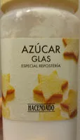 Mängden socker i Azúcar glas