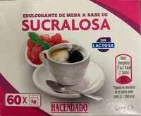 Mängden socker i Sucralosa