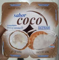 Mängden socker i Yogur sabor coco