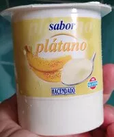 Mängden socker i Yogur sabor plátano