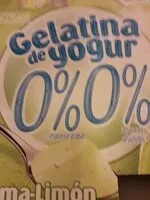 Mängden socker i Gelatina de yogur 0% lima-limón