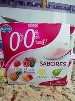 Mängden socker i Yogures 0% sabores
