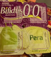 Mängden socker i Bifidus 0 0 Pera