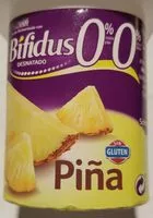 Mängden socker i Bifidus desnatado piña