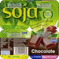 Mängden socker i Soja chocolate