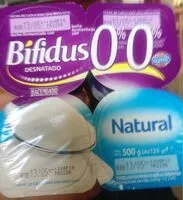Mängden socker i Bifidus natural 0%