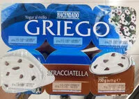 Mängden socker i Yogur al estilo griego stracciatella