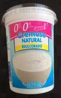 Mängden socker i Yogur cremoso natural edulcorado