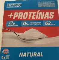 Mängden socker i Proteínas natural