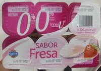 Mängden socker i Yogur sabor fresa 0%