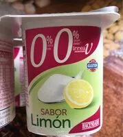 Mängden socker i Yogur sabor limón 0%