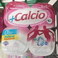 Mängden socker i Yogur +calcio natural 0%