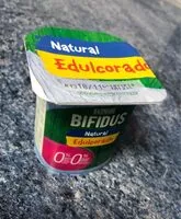 Mängden socker i Bifidus natural edulcorado