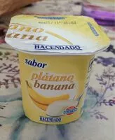 Mängden socker i Yogur Sabor A Plátano